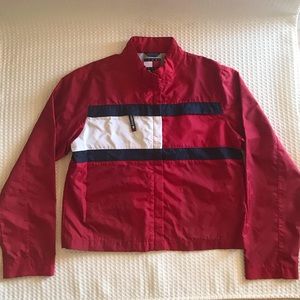 Vintage Tommy Hilfiger double flag windbreaker